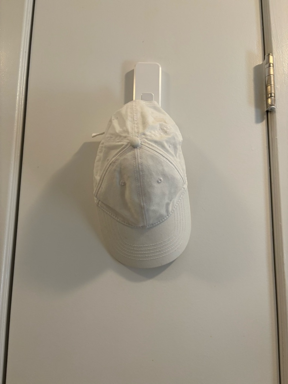 3/$8 White Ball Cap